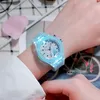 Montres-bracelets Sport Enfant Montres Pour Filles Garçons Cadeau Personnalité Horloge Facile À Lire Enfants Silicone Flash Quartz InfantilWristwatches