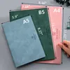 Mjuka rutnätböcker A5 / B5 / A4, Resenärer Tidskolor Skolkontor Möte Rekord Notepad Mind Map Handbook Sketchbook för att skriva 220401