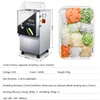 1500W Electric Vegetable Cutter Machine Melon Slicers Shredders Commercial Ryish Potato Onion Cabbage Tomat Shredded Machine till salu