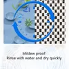 Bathroom Anti-slip Mat Mildew Mroof Waterproof Shower Soft Massage Home Bath Kitchen PVC Washable Fast Drying Floor Rug 220504