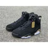 TOP Released Authentic 6 DMP 6S Basketball Shoes Black Metallic Gold 23 Retro CT4954-007 High Quality Men Women Sports Sneakers With