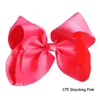 8 pouces 45 couleurs filles cheveux arcs enfants arc épingle à cheveux Clips filles grand nœud papillon ruban bandeau mode bébé fille cheveux accessoires