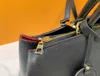 Designer Luxury Handbags Purses BOWLING VANITY Bag Women Brand Tote Flower Cosmetic Bag Real Leather Shoulder Bags