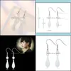 Dangle Chandelier Earrings Jewelry S925 Sterling Sier Crystal Glass Earring Bridal Wedding Wholesale Drop Delivery 2021 3Q0Qj