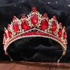 Große Kristall-Strass-Tiaras, Hochzeitskrone für Bräute, Frauen, Haarschmuck, Kopfschmuck, Prinzessin, Festzug, Geburtstagsgeschenk 2022