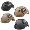 Tactical ao ar livre Fast Children Child Helmet CS Equipamento Airsoft Paintabll Tiro Capacete Proteção da Cabeça Gearno01-065