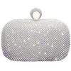 Shinny Glitter Avond Hardsurface Box Tassen Elegante vrouwelijke bruiloft Schouder Pouch Banquet Party Luxe 220630