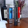 Aper abertador de botella de uva de vino tinto eléctrico Cortero de aluminio iluminado Take Out Cork Kitchen Gadgets Keychain 220628GX