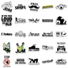 50 Stuks Grappige JDM Auto Logo Stickers Graffiti Voor Skateboard Notebook Telefoon Helm Decal Waterdicht Kids Sticker