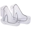 Big Size 3D Chocolate Mold High Heel Shoes Candy Cake Decoration Molds Tools DIY Home Baking Pastry Tools Lady Shoe Mold K064 21022371