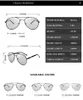 Óculos de sol picanos de pó polarizados sungless que conduzem os copos de sol Chameleon Sun Change Color Brand Designer 220705
