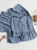 Sukienki swobodne sukienki jitimoky kobiety folds folds młody styl lato 2022 Koreańska luźna talia eleganckie damskie ubrania streetwearcasual