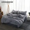 lovinsunshineベッド布団カバークイーンサイズの寝具セット高品質のベッド掛け布団キングサイズAB＃105 T200409