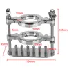 Cockrings Sex Toys Metal Steel Penis Ring CBT Cock Ball Torture Stretcher Scrotal Fixture SMASHER CRUSHER With ScrewsCockrings9739594