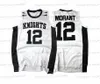 Retro Ja Morant #12 High School Basketball Jersey Men's Stitched Black White Any Name Number Top Quality Jerseys