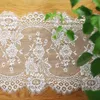 35x300cm Vintage blanc noir dentelle Floral chemin de Table couverture de Table hôtel maison Boho anniversaire fête de mariage Banquet décor approvisionnement