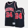 XFLSP College Custom Arizona Wildcats Stitched College Basketball Jersey Jefferson Damon Stoudamire Aaron Gordon 4 Dalen Terry 10 Azuolas Tubelis 11