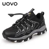Uovo pojkar flickor sport barn skor utomhus andningsbara barn vandringskor vår och höstsneakers eur #2739 220809