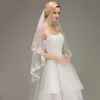 Mariage Voiles De Mariée 1.5 M Dentelle Long Doux Tulle Visage Voile Peigne Ivoire Blanc Mariée Appliques Voiles CPA1437 sxm27