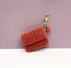 Mini Chave de bolsa de moedas Candy Candy Color Coin Keys Case Pingente Dados Bolsa de Armazenamento de Cable Chain De437