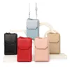 Sacs de soirée Portefeuilles en cuir souple Sac de téléphone portable pour femme Mini porte-carte Clé Porte-monnaie Vertical Bandoulière Sacs d'argentEvening EvenEveni