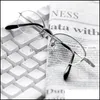 サングラスファッションアクセサリー眼鏡と修理キットグラスネジキットノーズパッド6 pcsドライバー付きノーズパッド3メガネ用のツールDRO6578918