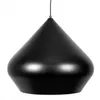 Lampe suspendue en aluminium noir blanc e27 led salle à manger chambre cuisine café bar loft or à l'intérieur