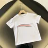 Luxe Designer Baby Jongens Meisjes T-shirts Zomer Kinderkleding Mode Korte Mouw Kinderkleding T-shirts Letter B Ptinted Top Tees NICE