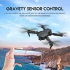 E88 Geniş Alanlı Pro Drone HD 4K 1080p Çift Kamera Yüksekliği WiFi RC Katlanabilir Quadcopter Dron Hediye TOY3106305