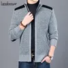 Épais marque de mode pull pour hommes Cardigan Slim Fit pulls tricots chaud automne décontracté Style coréen vêtements mâle 201221