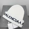 Sombreros de punto de diseñador de marca de moda para parejas, sombrero de pescador con bordado de letras para mujer, gorro de lana y lana para hombre