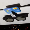 Party Diamond Plastic Auto Sun Visor Glasses Solglasögon Konsol Klipp Biljett Billkort Holder Bling Rhinestone Car Glasses Clip