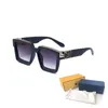 MILLIONAIRE Luxus-Sonnenbrille für Damen, 96006, modische Herren-Sonnenbrille, UV-Schutz, Designer-Brille, Farbverlauf, Metallscharnier, Damenbrille mit Originalverpackung