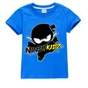 Ninja Kidz B Kids Clothes Cotton Short sleeved T shirts Children Sweatshirt Cartoon Teenager Tops Boys Girls Clothing 220620