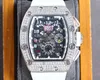 Uxury Watch data luksus męski zegarek mechaniczny codzienne życie wodoodporne Automatyczne Richa Milless Diamond Fashion Sprzedawanie szwajcarskich zegarków