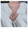 New zircon double layer ring adjustable ring for women wedding top quality charming jewelry