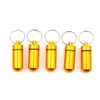 1pcs/set Keychain Packing Boxes Box WaterProof Aluminum Cases Bottle Holder Container For earplugs