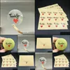 포장지 사무실 학교 사업 산업 120pcs/lot round transparent Red Heart 스티커 봉투/웨딩 호의/invi와 함께 감사합니다