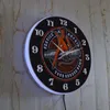 Devil Girl on Spark Plug Engine Auto Car Motorcycle Repair Service Custom Garage Wall Clock Man Cave Personalized Mechanic Watch 220615