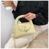 Designer-Abendtasche Damen-Einkaufstrend Einzelschulter-Luxushandtasche aus reinem PU-Leder mit kurzem Riemen
