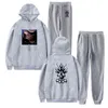 Herrspårsfall Kontra K Casual Fashion Fall Suit Hoodies Sportwear Hoodie Sweatshirt Pant Two PiecesSetmen's T220809