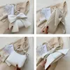 Evening Bags Large Bow Knot Women's PU Shoulder Messenger Bag 2022 Summer Fashion Handbags Designer Tote