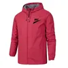 2023 Fashion Outdoor mountaineering jacket men's stormsuit zipper Hooded Jacket printed rainproof sports Brand jacke Plus Size S-5XL
