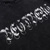 Hip Hop Gothic T-Shirts Streetwear Vintage Grafikdruck Punk T-Shirts Harajuku Mode Retro Lose Baumwolle Kurzarm T-Shirts 220527