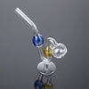 Wholesale Tobacco Glass Pyrex Oil Burner Pipes Unique Style Hotsale Smoke Pipes Colorful Smoking Hand Pipe SW121