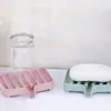 Mydlanki naczynia est niespektowane uchwyt Kreatywne słomki pszenne plastikowe szelf szelf łazienka do przechowywania pudełka organizator