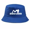 Nova moda boné sea doo seadoo moto impressão balde chapéu verão casual marca unisex pescador hats31231934412823