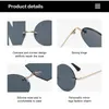 Sunglasses Letter NO Party Funny Glasses Fashion Personality Rimless Irregular Eyewear Outdoor Cycling Protection UV400 Kid GiftSunglasses