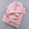 Women's Sleepwear Soft Lovers Nightgown Men&Women Robe Cotton Toweling Terry Kimono Bathrobe Gown Male Home Clothes Casual El RobeWomen'