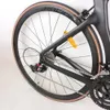 Bici completa da corsa su strada aerodinamica con freno a cerchione in carbonio 700C TT-X2 con ruote in alluminio a 22 velocità 46/48/50 /52 /54cm